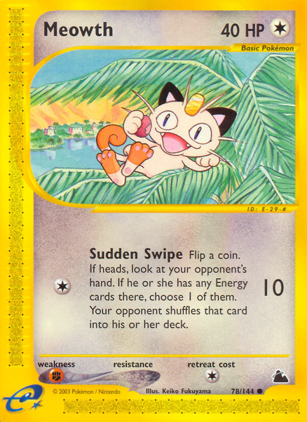 Meowth (78/144) [Skyridge] | Good Games Adelaide SA