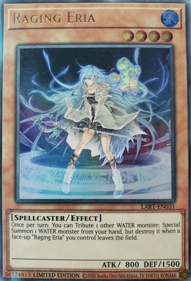Raging Eria [LART-EN031] Ultra Rare | Good Games Adelaide SA