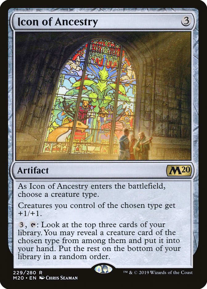 Icon of Ancestry [Core Set 2020] | Good Games Adelaide SA