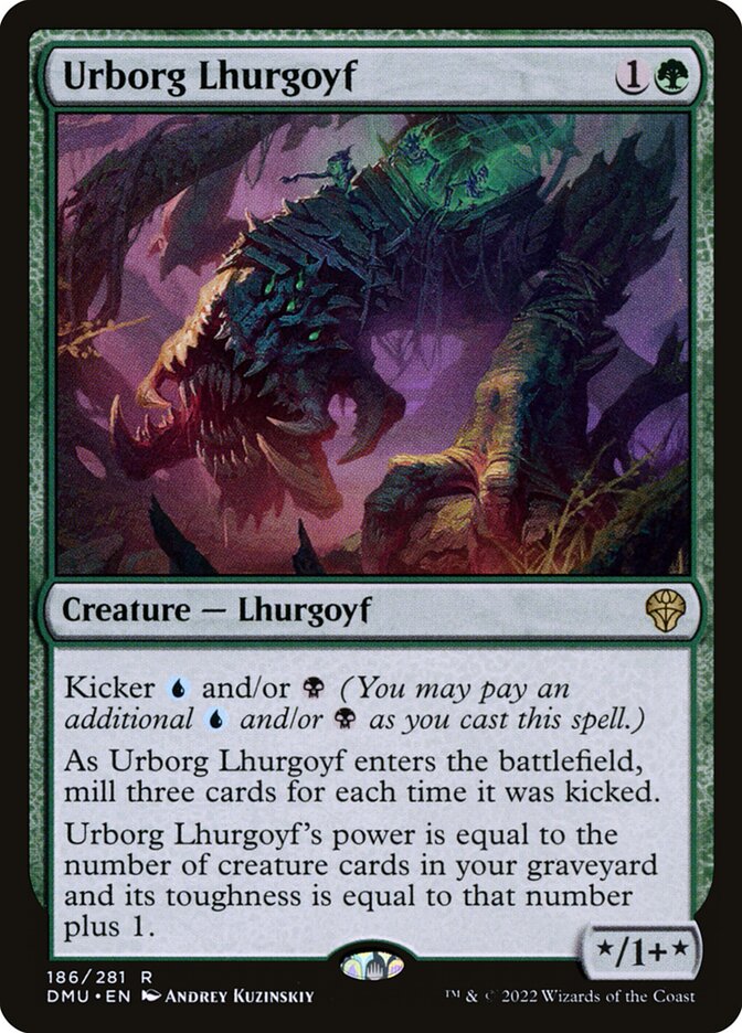 Urborg Lhurgoyf 186 (Dominaria United)  | Good Games Adelaide SA