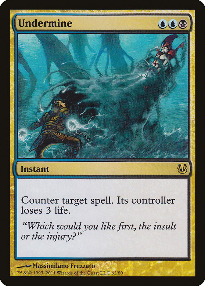Undermine 62 (Duel Decks: Ajani vs. Nicol Bolas)  | Good Games Adelaide SA