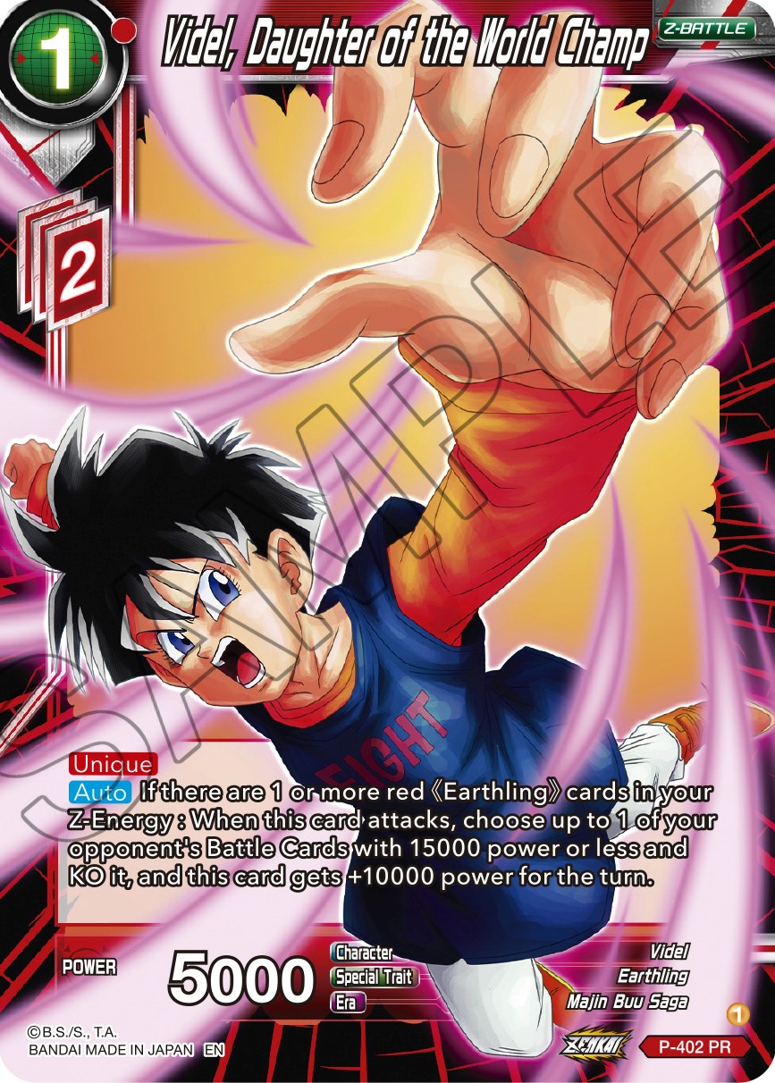 Videl, Daughter of the World Champ (P-402) [Promotion Cards] | Good Games Adelaide SA