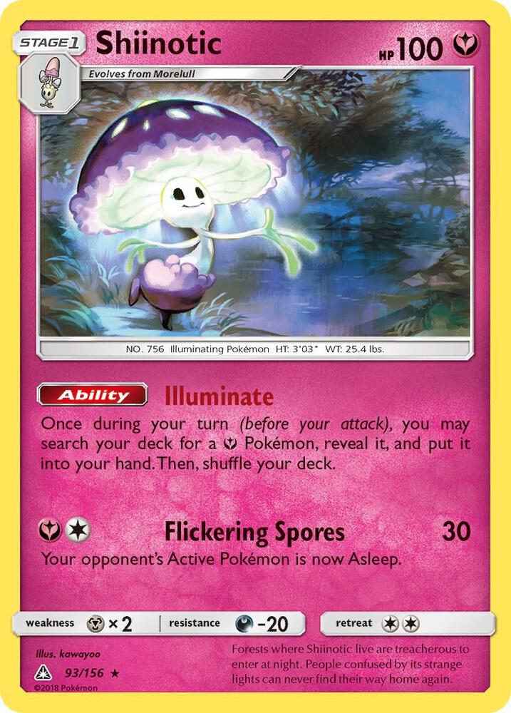 Shiinotic 93/156 (SM - Ultra Prism)  | Good Games Adelaide SA
