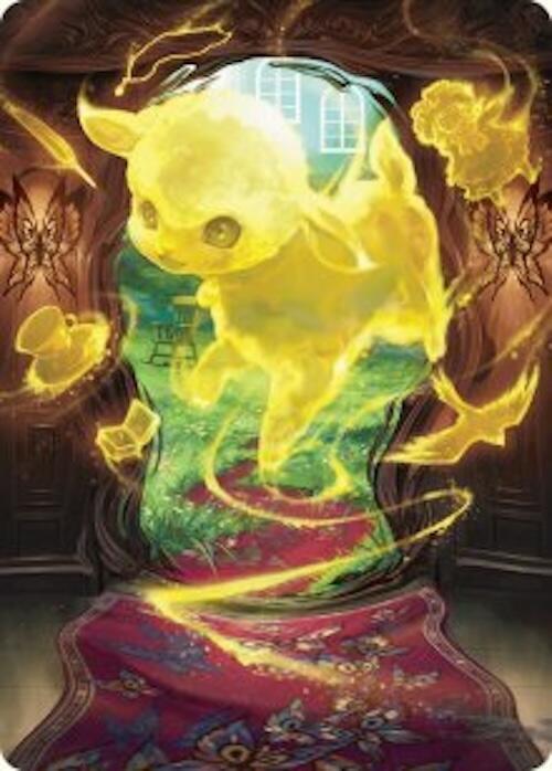 Enduring Innocence Art Card 46 (Art Series: Duskmourn: House of Horror)  | Good Games Adelaide SA