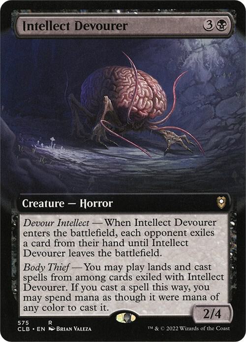 Intellect Devourer Extended Art 575 (Commander Legends: Battle for Baldur's Gate)  | Good Games Adelaide SA