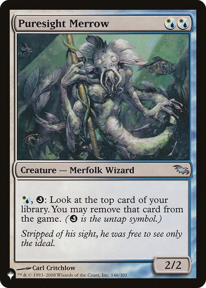 Puresight Merrow 146/301 (The List Reprints)  | Good Games Adelaide SA