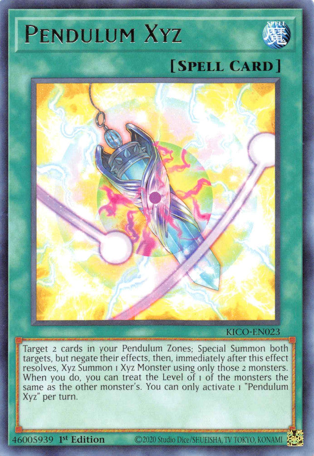 Pendulum Xyz (Rare) [KICO-EN023] Rare | Good Games Adelaide SA