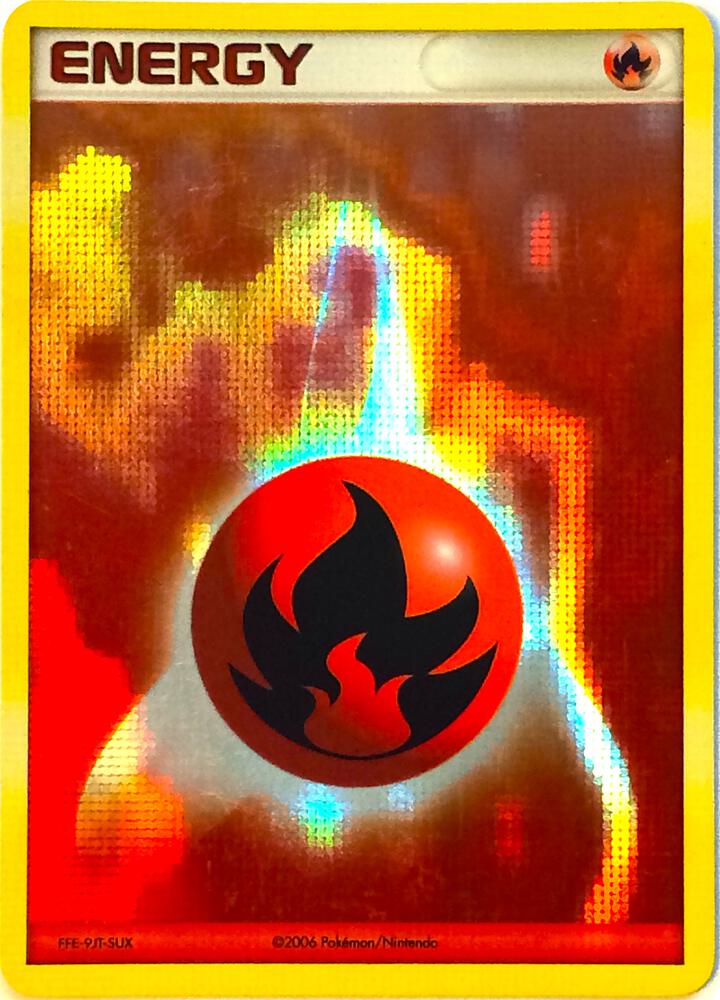 Fire Energy 2006 2007 League Promo  (League & Championship Cards)  - Holofoil | Good Games Adelaide SA