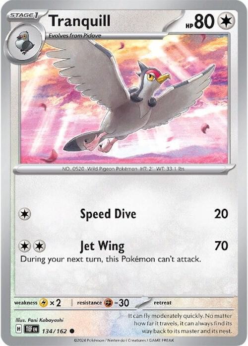Tranquill 134/162 (SV05: Temporal Forces)  | Good Games Adelaide SA
