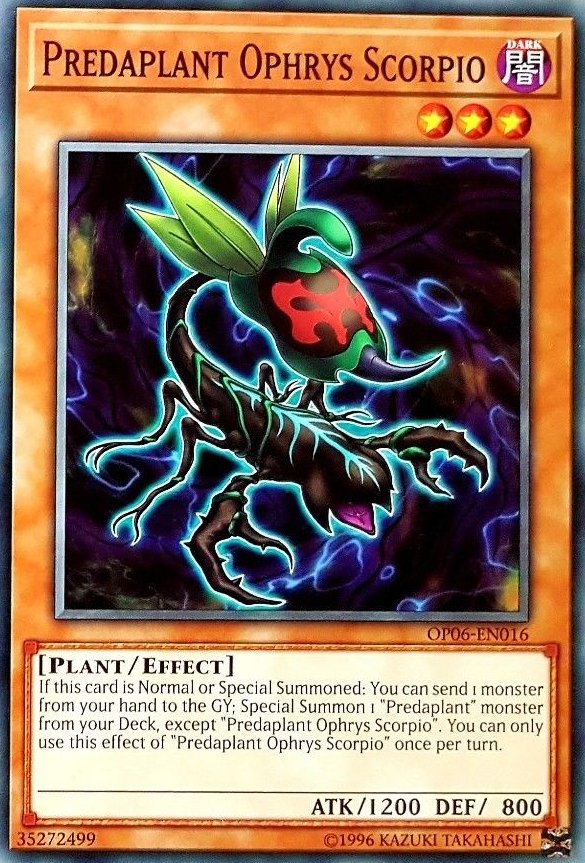 Predaplant Ophrys Scorpio [OP06-EN016] Common | Good Games Adelaide SA