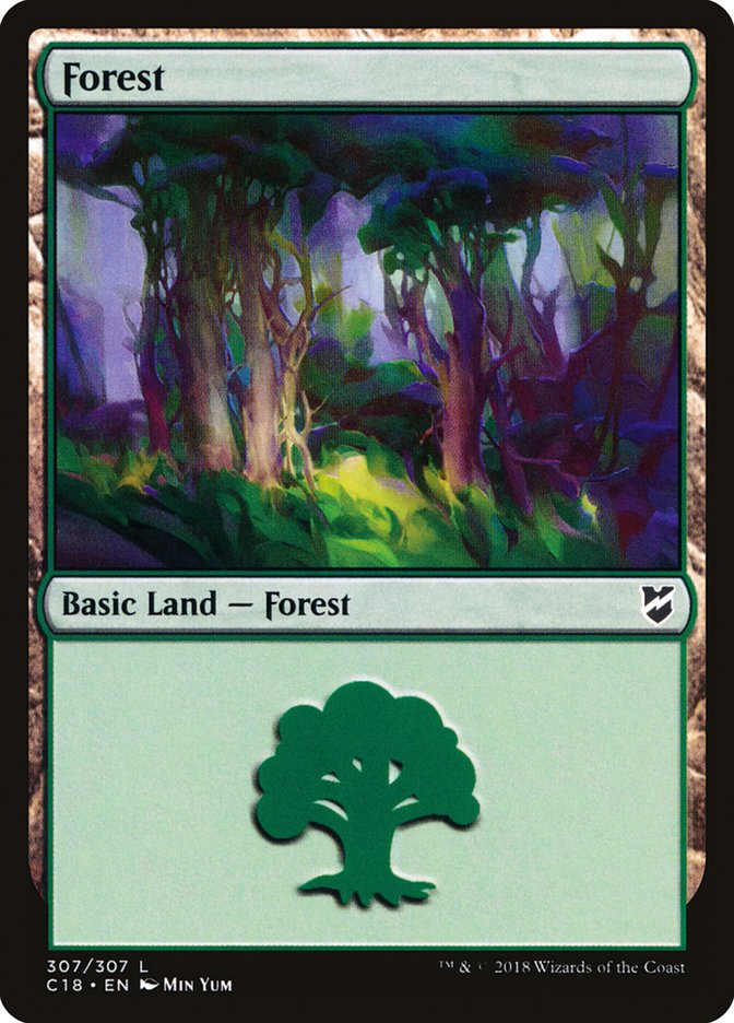 Forest (307) [Commander 2018] | Good Games Adelaide SA