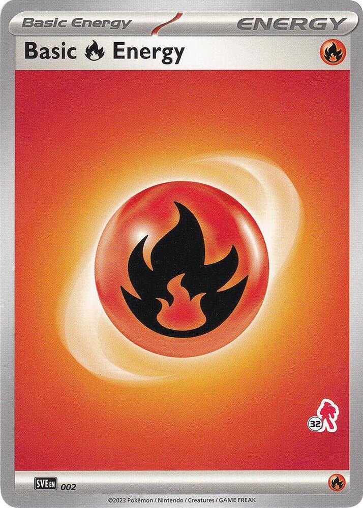 Basic Fire Energy Armarouge 32 002 (Battle Academy 2024)  | Good Games Adelaide SA