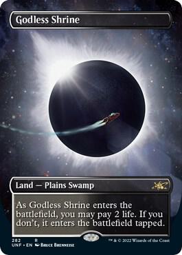 Godless Shrine Borderless 282 (Unfinity)  | Good Games Adelaide SA