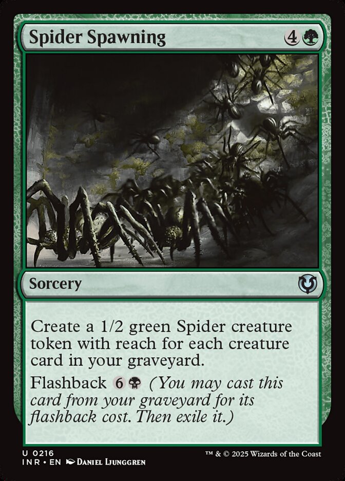 Spider Spawning 216 (Innistrad Remastered)  - Foil | Good Games Adelaide SA