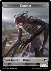 Eldrazi // Knight Double-Sided Token [Commander Masters Tokens] | Good Games Adelaide SA