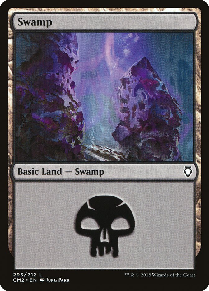 Swamp (295) [Commander Anthology Volume II] | Good Games Adelaide SA