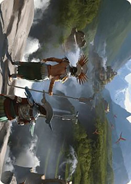 Glimpse the Core Art Card 25 (Art Series: The Lost Caverns of Ixalan)  | Good Games Adelaide SA