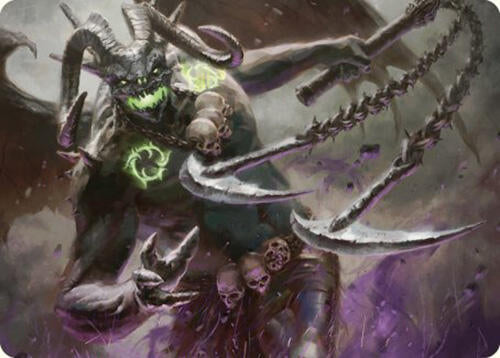 Archfiend of Despair Art Card 12 (Art Series: Commander Masters)  | Good Games Adelaide SA