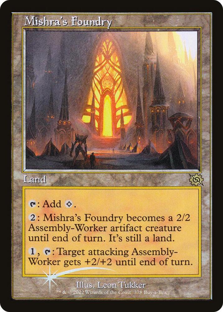 Mishras Foundry 378 (Buy-A-Box Promos)  - Foil | Good Games Adelaide SA