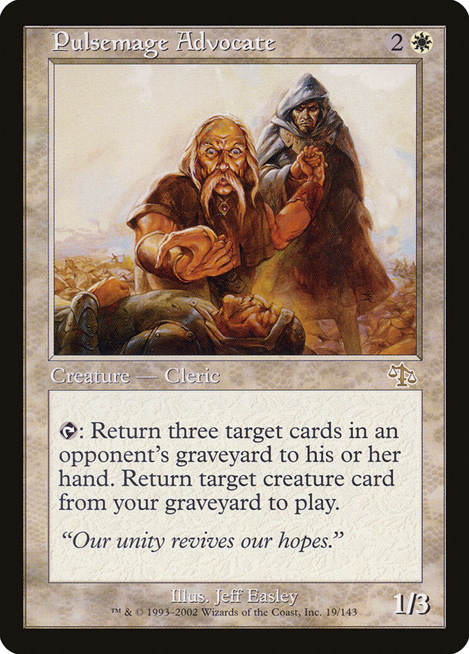 Pulsemage Advocate 19 (Judgment)  - Foil | Good Games Adelaide SA