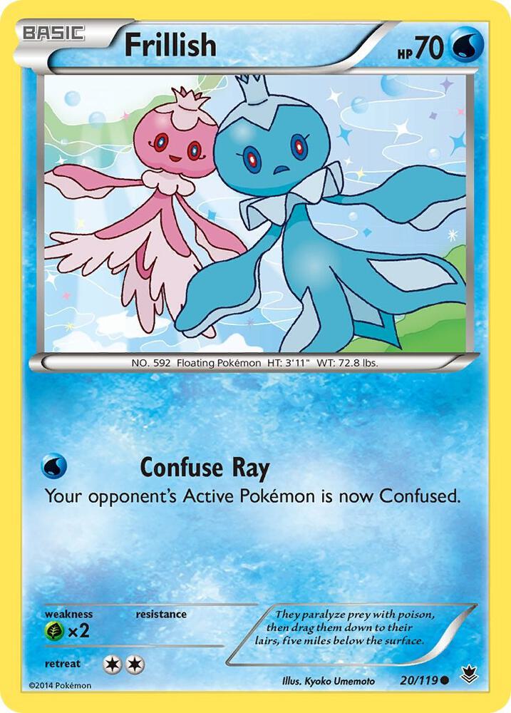 Frillish 20/119 (XY - Phantom Forces)  | Good Games Adelaide SA