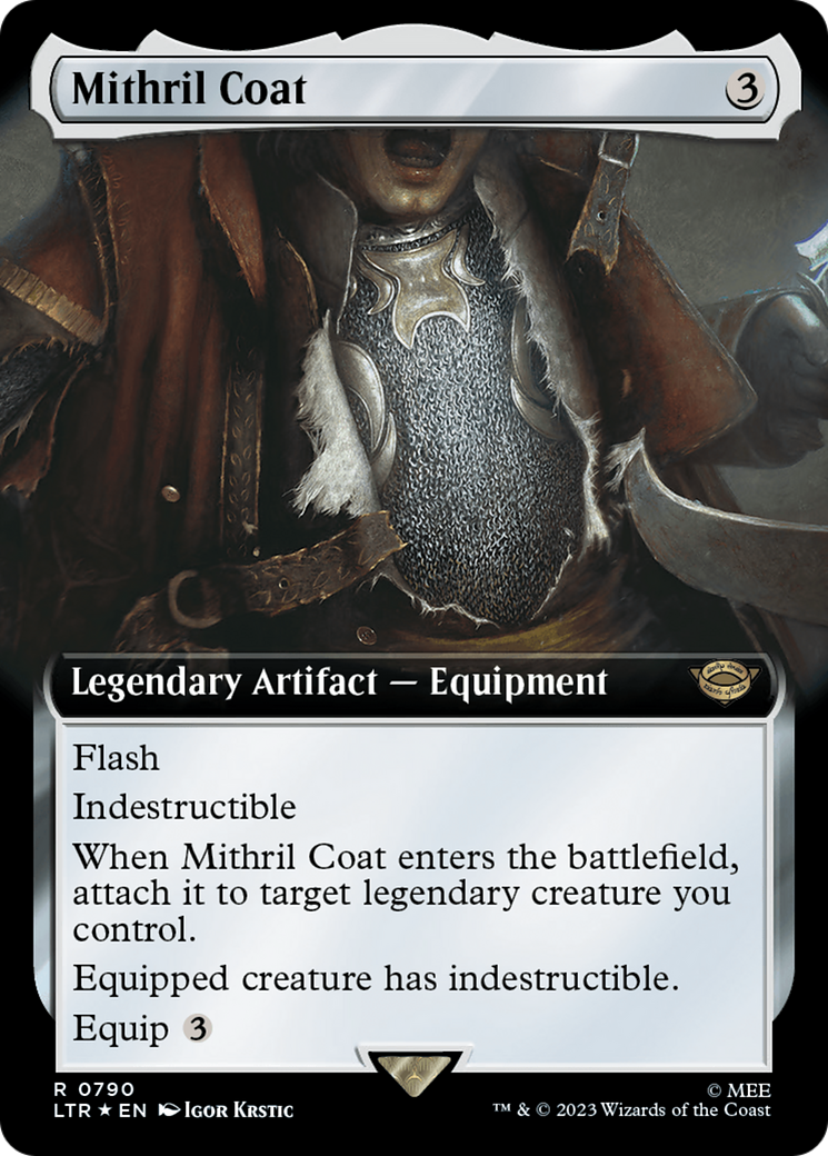 Mithril Coat (Extended Art) (Surge Foil) [The Lord of the Rings: Tales of Middle-Earth] | Good Games Adelaide SA