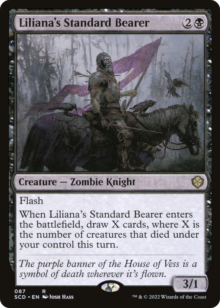 Liliana's Standard Bearer [Starter Commander Decks] | Good Games Adelaide SA
