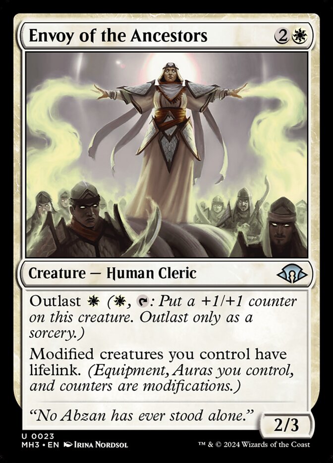Envoy of the Ancestors 23 (Modern Horizons 3)  - Foil | Good Games Adelaide SA