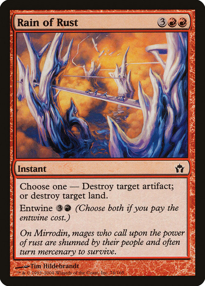 Rain of Rust 76 (Fifth Dawn)  - Foil | Good Games Adelaide SA