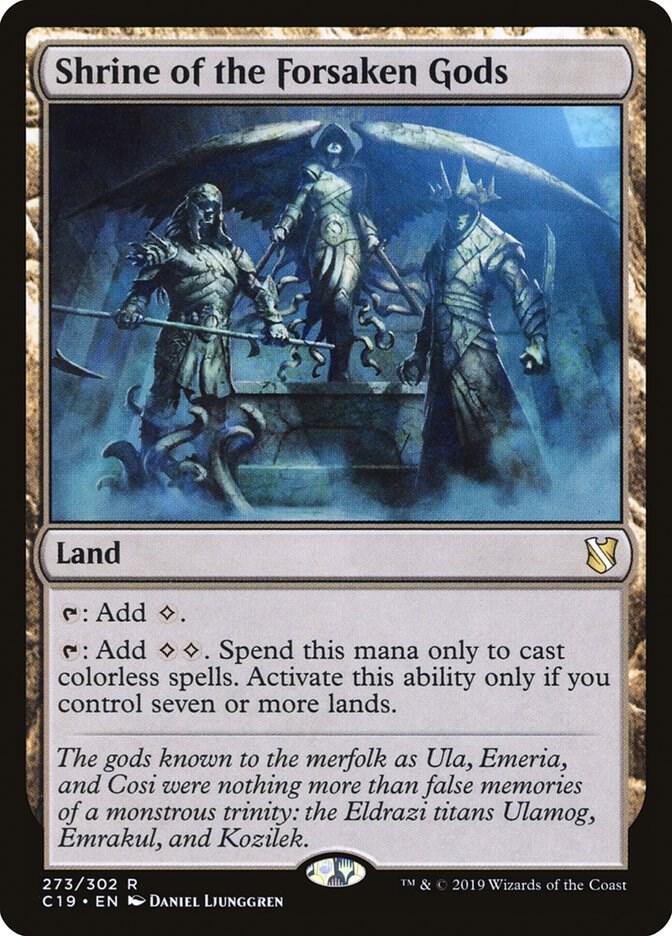 Shrine of the Forsaken Gods 273 (Commander 2019)  | Good Games Adelaide SA