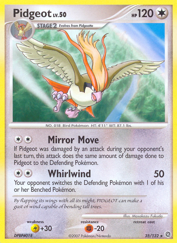 Pidgeot (35/132) [Diamond & Pearl: Secret Wonders] | Good Games Adelaide SA