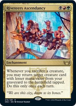 Riveteers Ascendancy 216 (Promo Pack: Streets of New Capenna)  - Foil | Good Games Adelaide SA