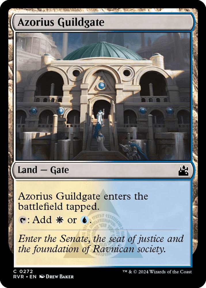 Azorius Guildgate 272 (Ravnica Remastered)  | Good Games Adelaide SA