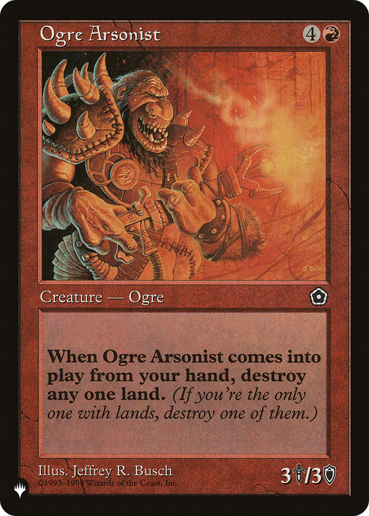 Ogre Arsonist [The List Reprints] | Good Games Adelaide SA