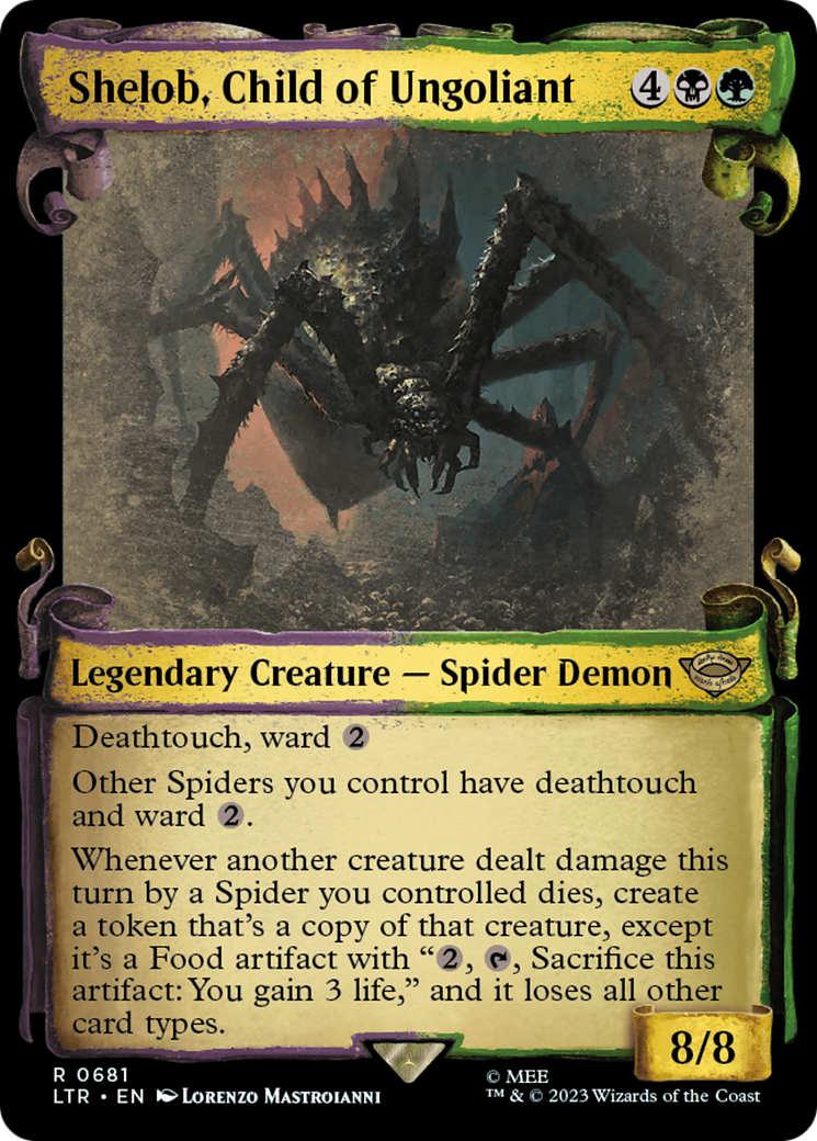 Shelob, Child of Ungoliant [The Lord of the Rings: Tales of Middle-Earth Showcase Scrolls] | Good Games Adelaide SA
