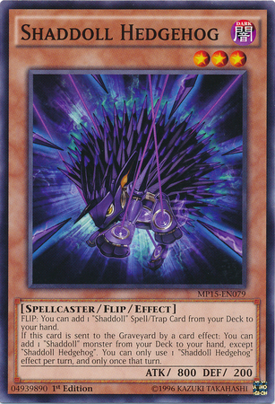 Shaddoll Hedgehog [MP15-EN079] Common | Good Games Adelaide SA