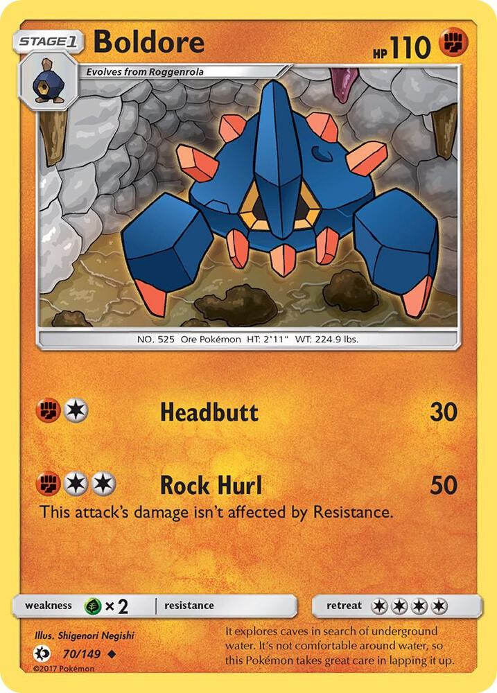Boldore 70/149 (SM Base Set)  | Good Games Adelaide SA