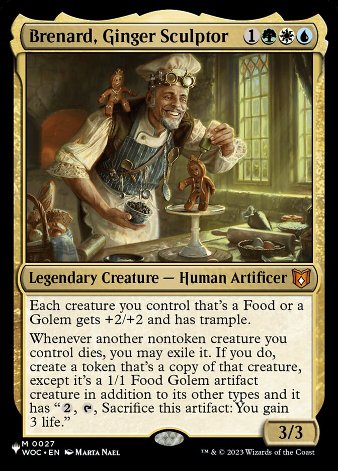 Brenard, Ginger Sculptor 27 (The List Reprints)  | Good Games Adelaide SA