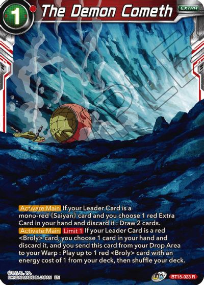 The Demon Cometh [BT15-023] | Good Games Adelaide SA