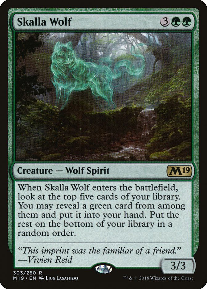 Skalla Wolf 303 (Core Set 2019)  | Good Games Adelaide SA