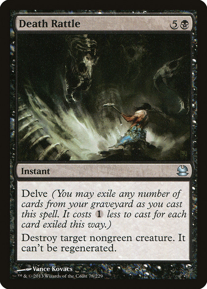 Death Rattle 78 (Modern Masters)  - Foil | Good Games Adelaide SA