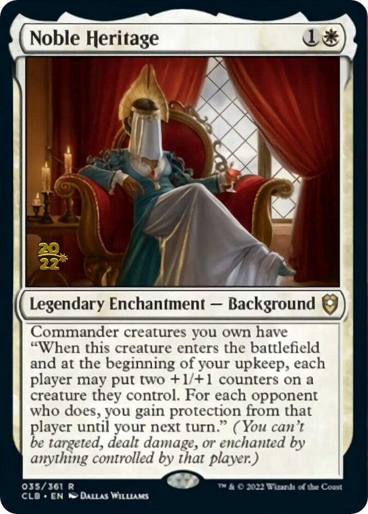 Noble Heritage 35 (Prerelease Cards)  - Foil | Good Games Adelaide SA