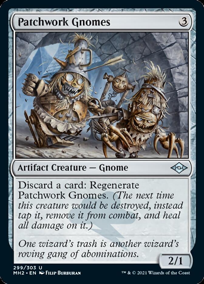 Patchwork Gnomes (Etched Foil) [Modern Horizons 2] | Good Games Adelaide SA