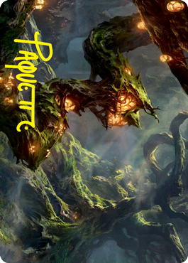 Forest Art Card (Gold-Stamped Signature) [Strixhaven: School of Mages Art Series] | Good Games Adelaide SA