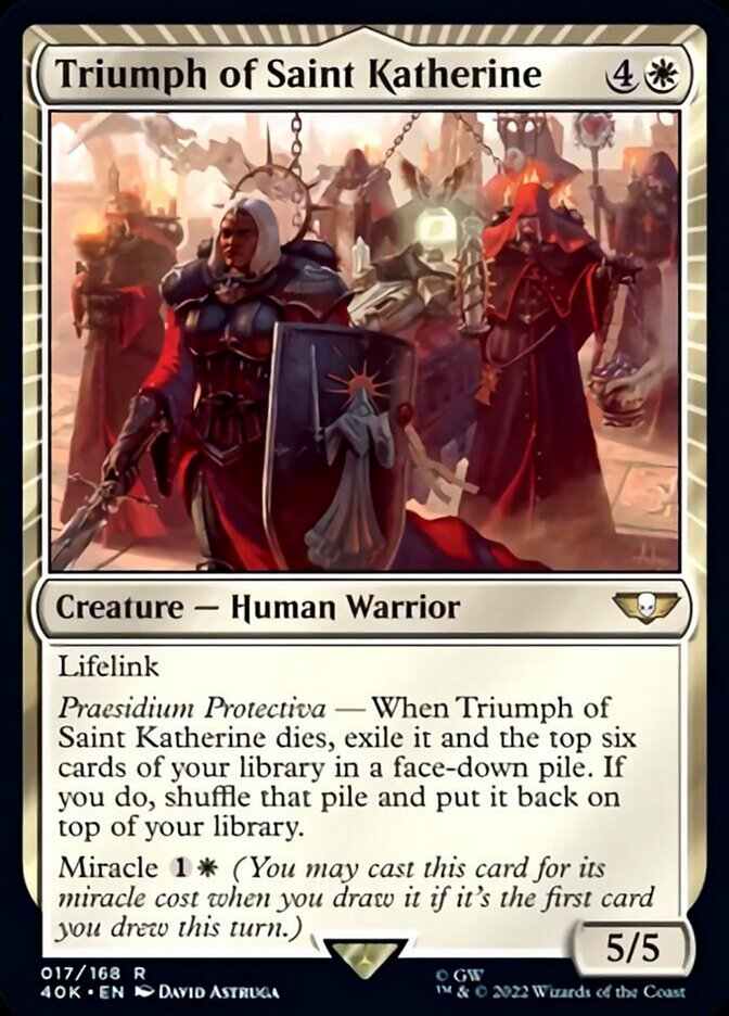 Triumph of Saint Katherine [Universes Beyond: Warhammer 40,000] | Good Games Adelaide SA