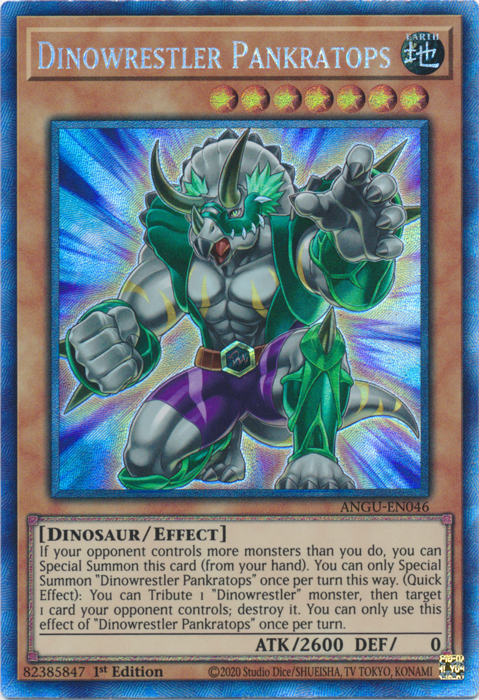 Dinowrestler Pankratops (Collector's Rare) [ANGU-EN046] Collector's Rare | Good Games Adelaide SA