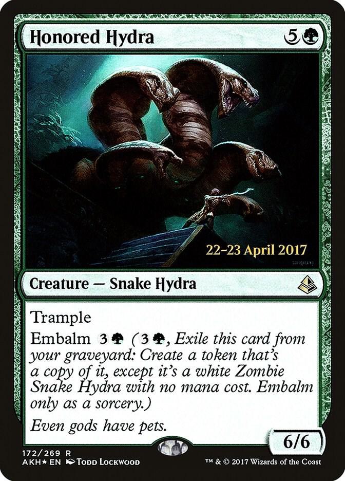 Honored Hydra 172 (Prerelease Cards)  - Foil | Good Games Adelaide SA