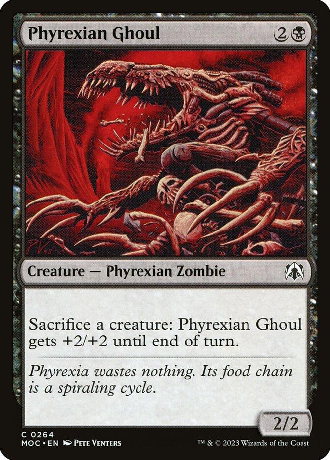 Phyrexian Ghoul 264 (Commander: March of the Machine)  | Good Games Adelaide SA