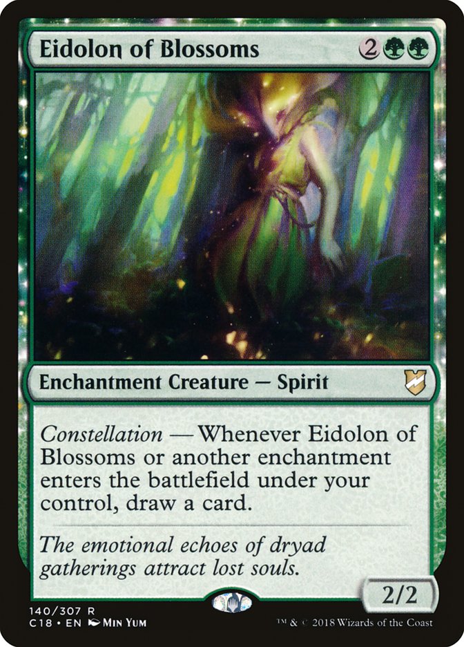 Eidolon of Blossoms [Commander 2018] | Good Games Adelaide SA