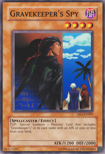 Gravekeeper's Spy [DR1-EN007] Common | Good Games Adelaide SA